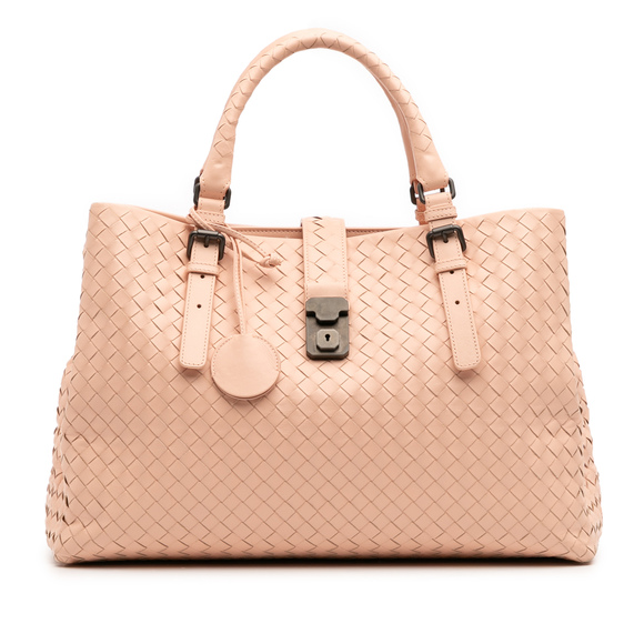 Pre-Loved Bottega Veneta Medium Nappa Intrecciato Roma Tote - Picture 1 of 12